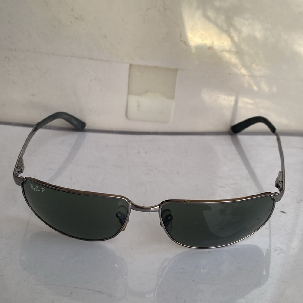 Ray-Ban Rectangular Sunglasses Made In Italy Men … - image 4